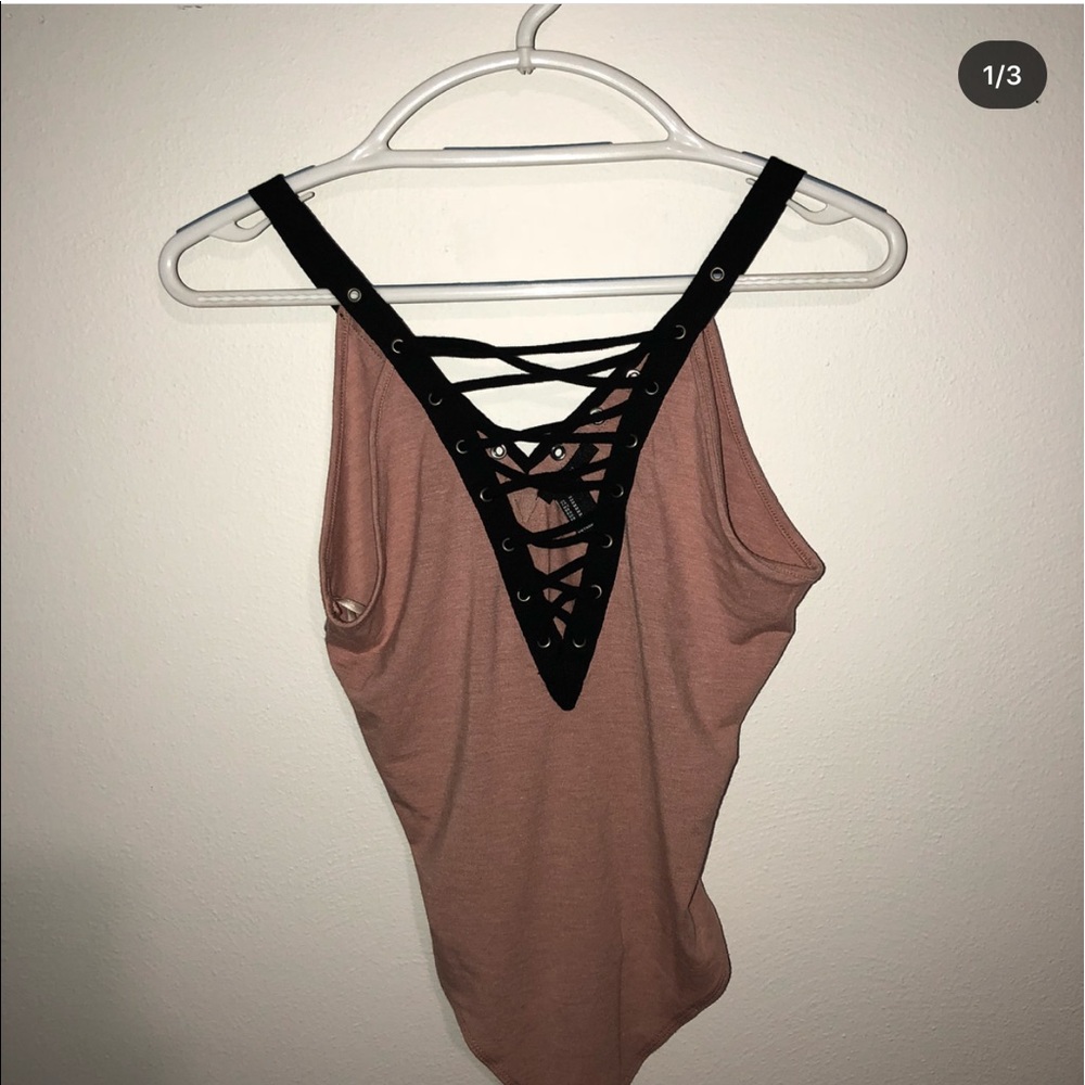 Pink bodysuit